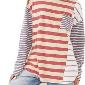 Free People Oversized Tee